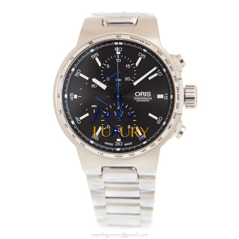 Oris 774 7717 4154 8 24 50 - Replica Watch - Automatic - Stainless Steel - Black Dial - Image 2
