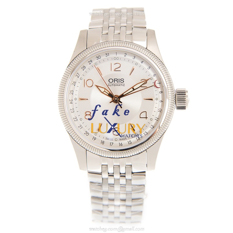 Oris AVIATION 754 7679 4031 8 20 30 | Automatic | Silver Dial | Steel | Replica Watch - Image 2