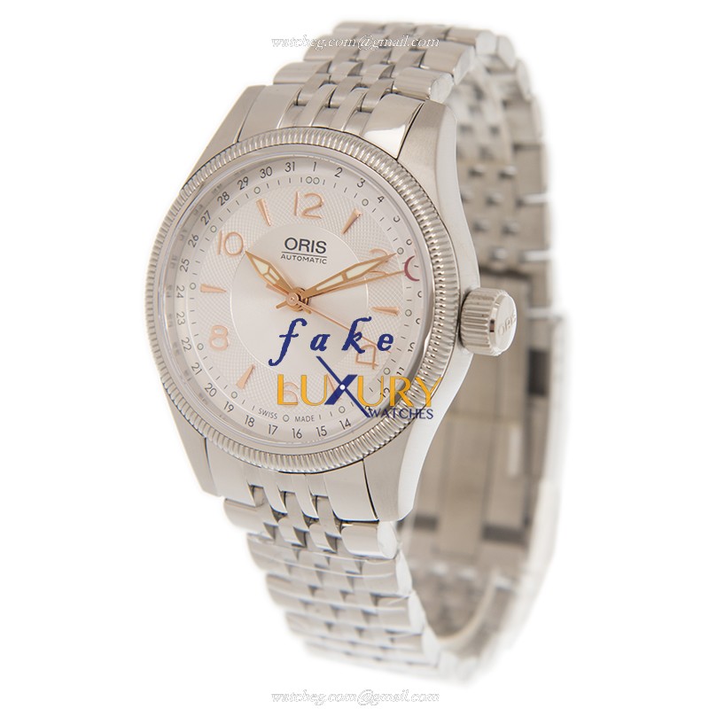 Oris AVIATION 754 7679 4031 8 20 30 | Automatic | Silver Dial | Steel | Replica Watch - Image 3