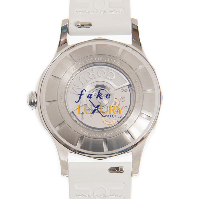 Corum 400.100.20/0379 PN12 Replica Watch With Automatic Movement, White Mother of Pearl Dial, Steel - Image 3