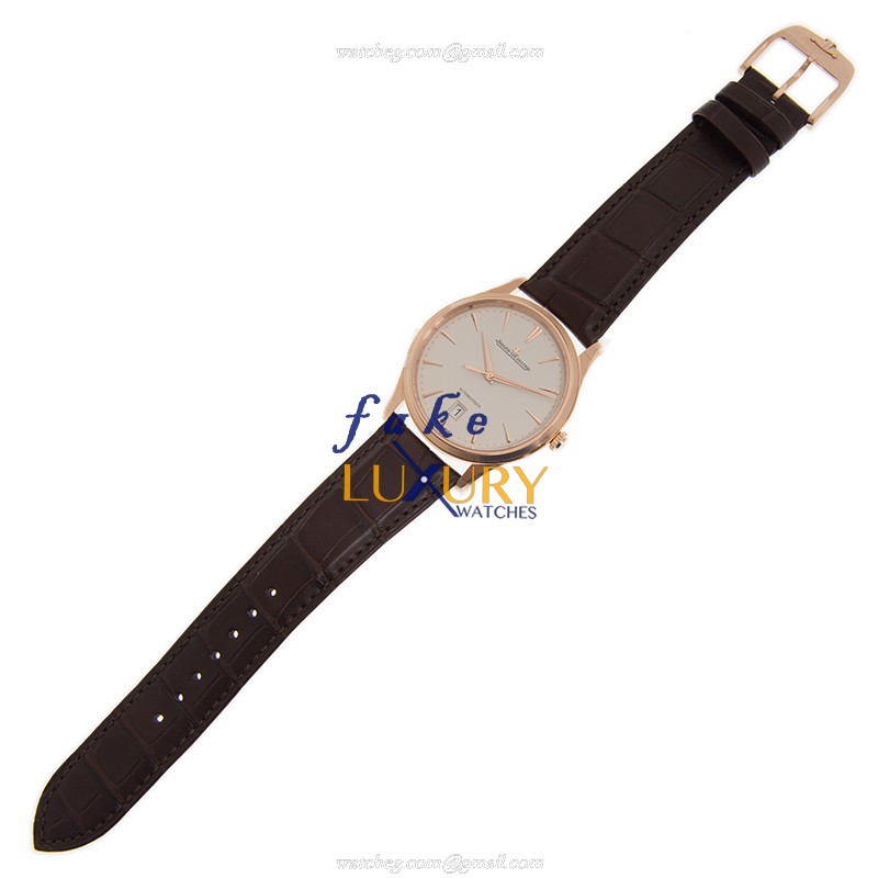 Jaeger-Lecoultre Q1232510 Master Ultra Thin Automatic 18kt Rose Gold Replica Watch - Swiss Movement - Image 2
