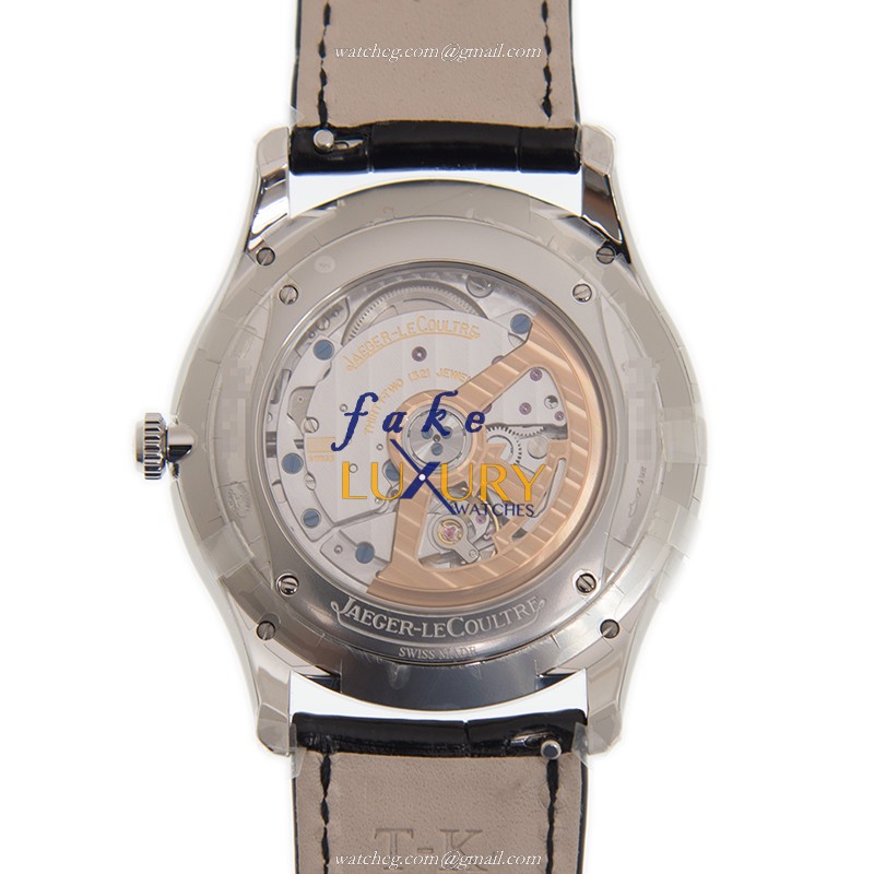 Jaeger-Lecoultre Q1238420 Master Ultra Thin Automatic Stainless Steel Replica Watch - Silver/White - Image 3