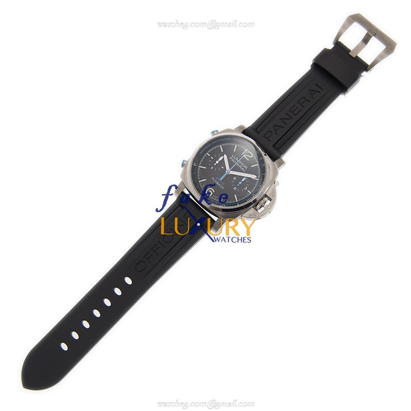 Panerai PAM00764 LUMINOR Auto PVD Titanium Black Dial Rubber Strap Replica Watch - Image 2