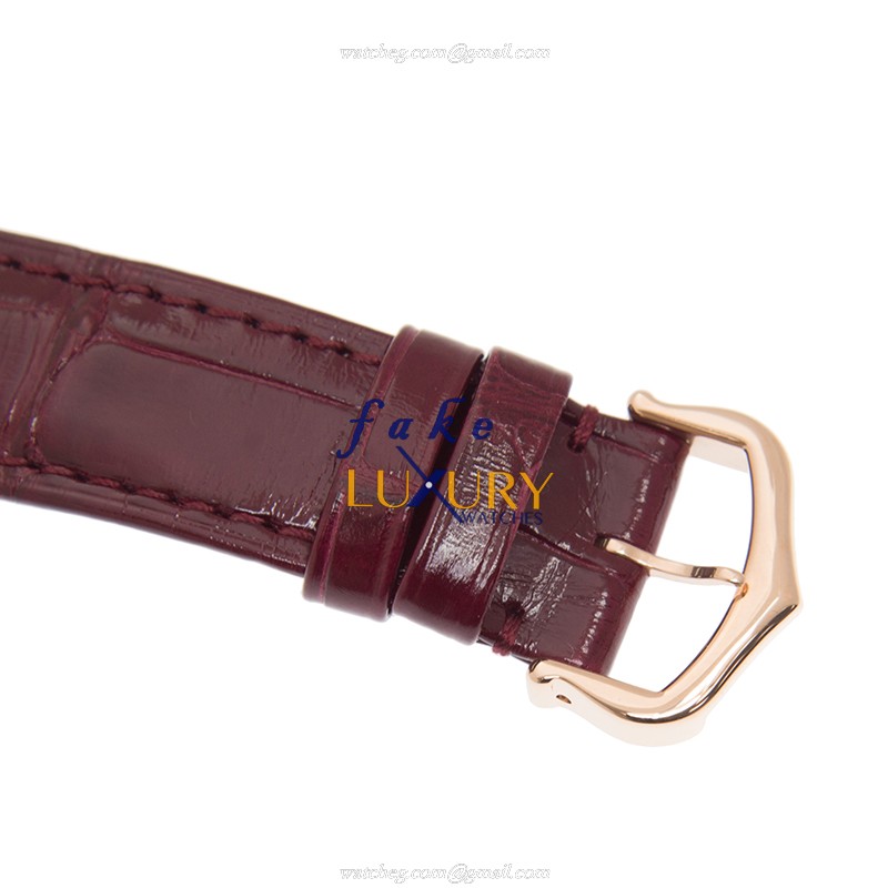 Cartier WJBB0034 BALLON BLEU Automatic 18kt Rose Gold Diamond Bezel Silver Dial Replica Watch - Image 3