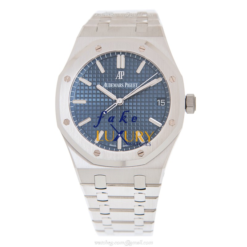 Audemars Piguet 15500ST.OO.1220ST.01 Replica Watch Blue Dial Steel Bracelet Automatic Movement - Image 2