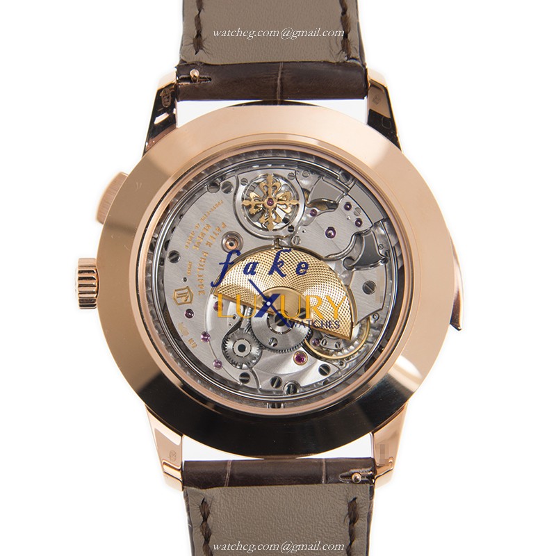 Patek Philippe 5531R-012 Grand Complications Automatic 18kt Rose Gold Multi-Color Dial Replica Watch - Image 3