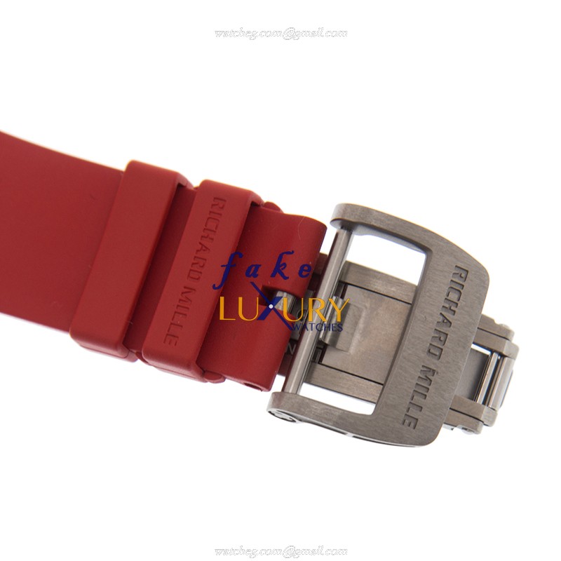 Richard Mille RM35-02 BABY NADAL QTPT Replica Watch, Automatic Carbon Fiber Case, Silver Dial - Image 4