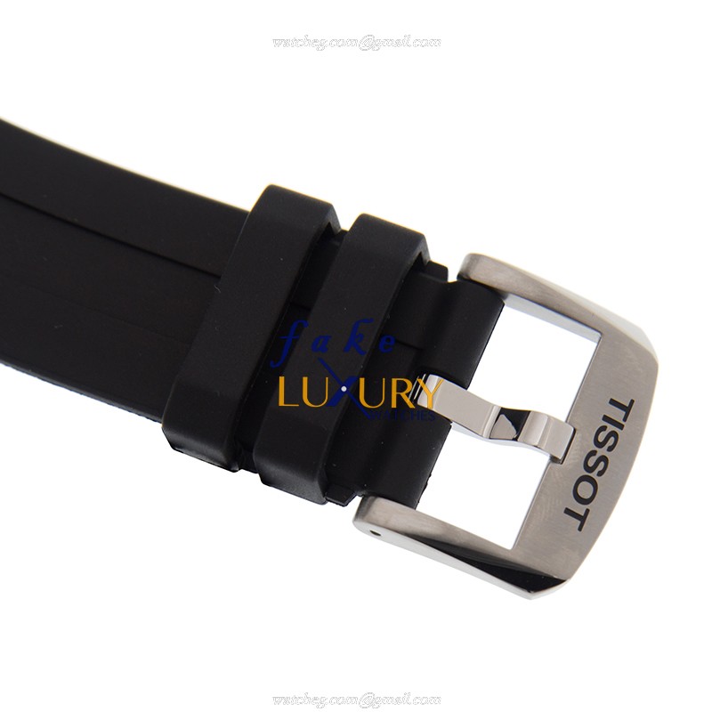 Tissot Seastar 1000 Replica Watch T120.417.17.041.00, Blue Dial, Quartz Movement, Rubber Strap - Image 4