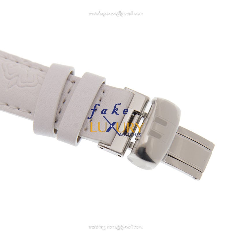 Tissot T050.207.17.117.05 LADY HEART - Replica Watch - Automatic - White Dial Leather Strap - Image 4