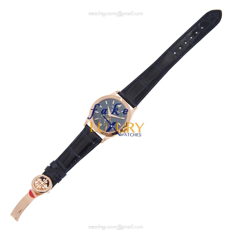 5396R-015 - Patek Philippe Complications Replica Watch - Rose Gold - Silver Dial - Image 2