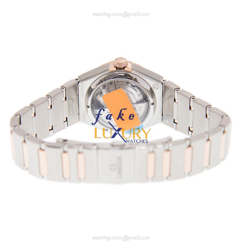 Omega 131.20.29.20.55.001 - Constellation Automatic 18kt Rose Gold - Swiss Clone - White Mother of - Image 4