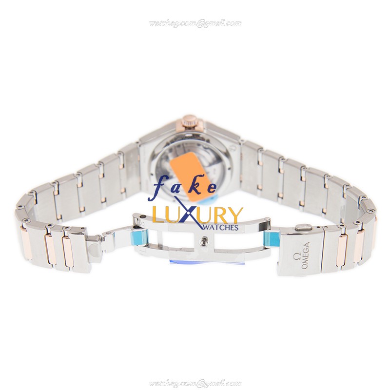 Omega 131.20.29.20.55.001 - Constellation Automatic 18kt Rose Gold - Swiss Clone - White Mother of - Image 5