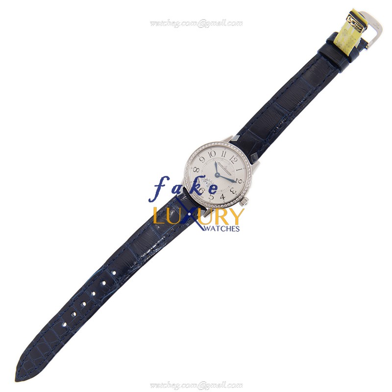 Jaeger-Lecoultre Q3408530 RENDEZ VOUS Quartz Silver Alligator Blue Replica Watch - Image 2