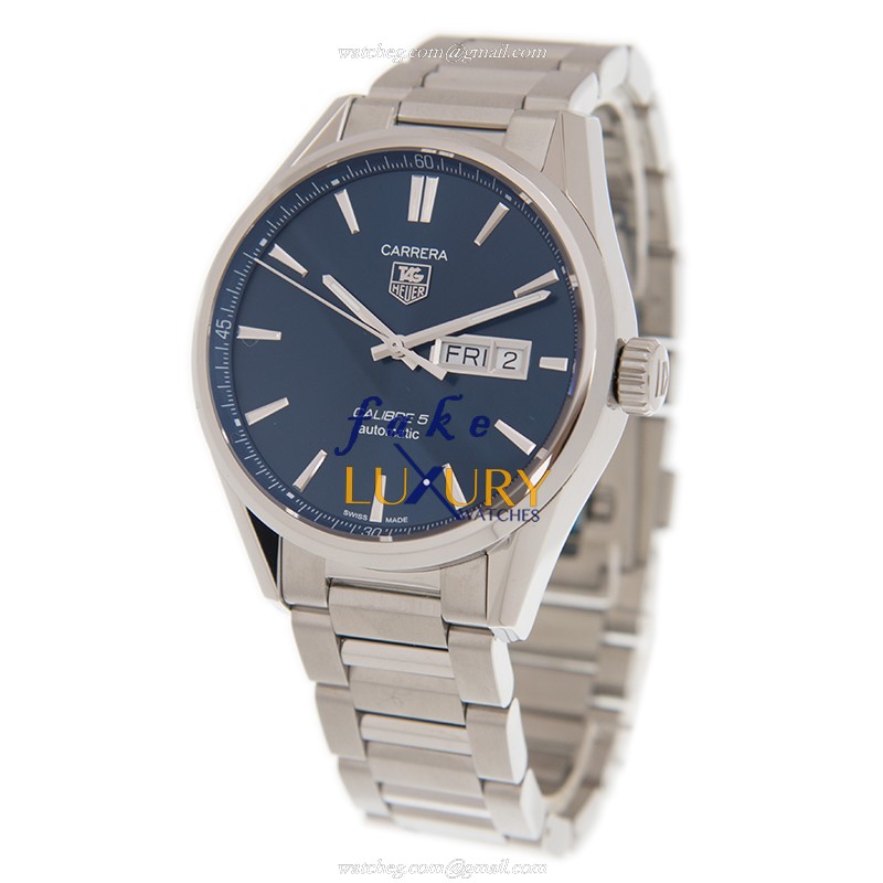 WAR201E.BA0723 - Tag Heuer Carrera Replica Watch - Automatic - Blue Dial - Steel - Image 3