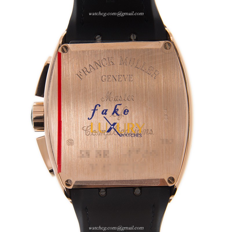 Franck Muller V 45 CC DT 5N.NR VANGUARD Automatic 18kt Rose Gold Replica Watch - Luxury Swiss Clone - Image 3