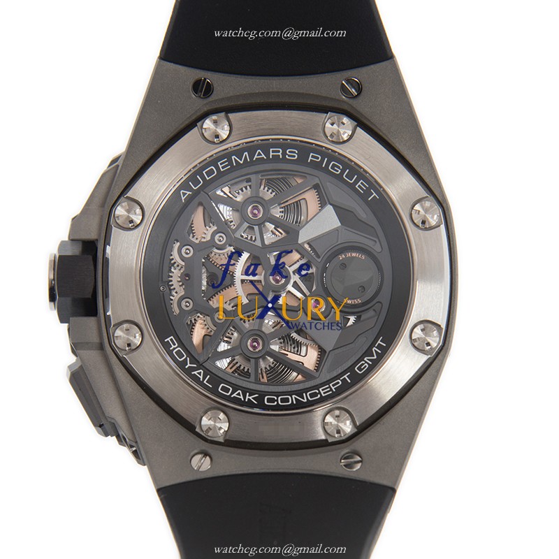 Audemars Piguet 26589IO.OO.D002CA.01 Royal Oak Concept Replica Watch, Titanium & Ceramic, Black Dial - Image 3