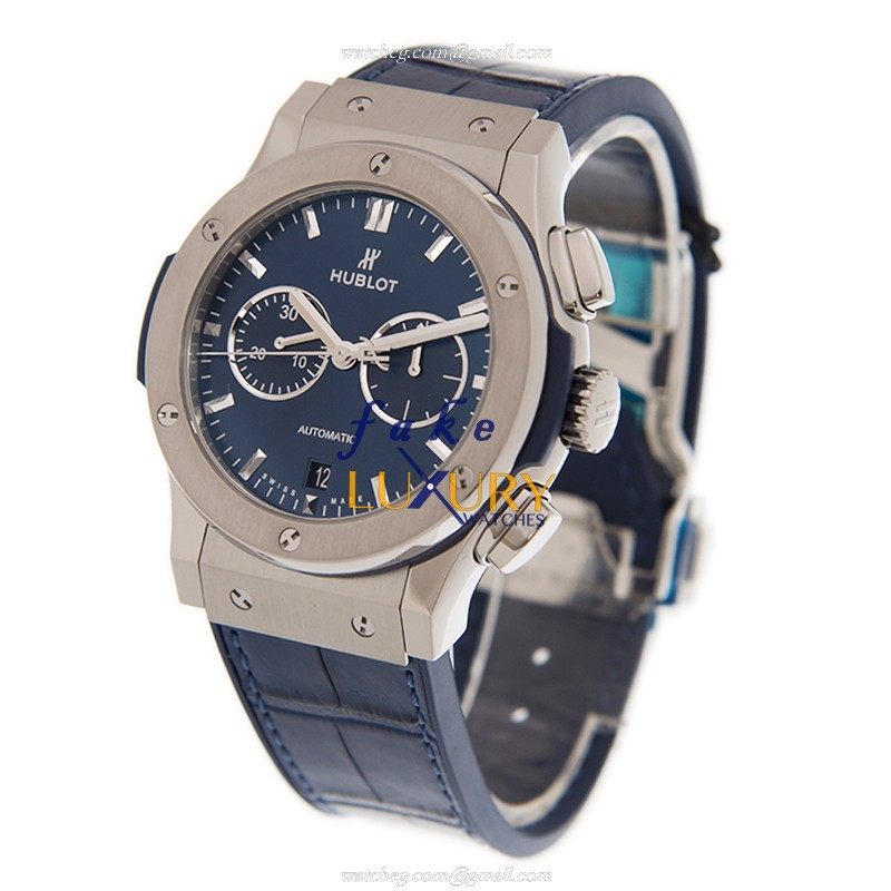 Hublot 541.NX.7170.LR Classic Fusion Automatic Stainless Steel Replica Watch, Swiss Movement, Blue - Image 3
