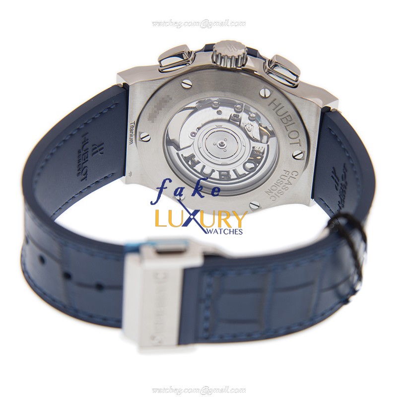 Hublot 541.NX.7170.LR Classic Fusion Automatic Stainless Steel Replica Watch, Swiss Movement, Blue - Image 4