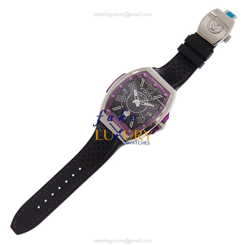 Franck Muller V 45 SC DT RACING Automatic Black Dial Stainless Steel Replica Watch - Image 2