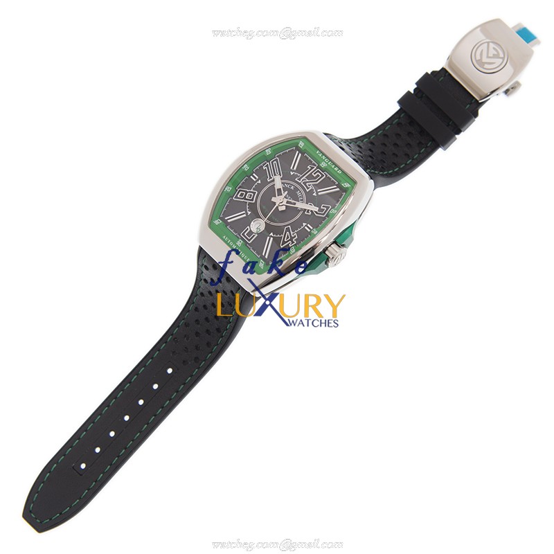 Franck Muller V 45 SC DT RACING AC.VR Automatic Black Dial Stainless Steel Case Replica Watch - Image 2