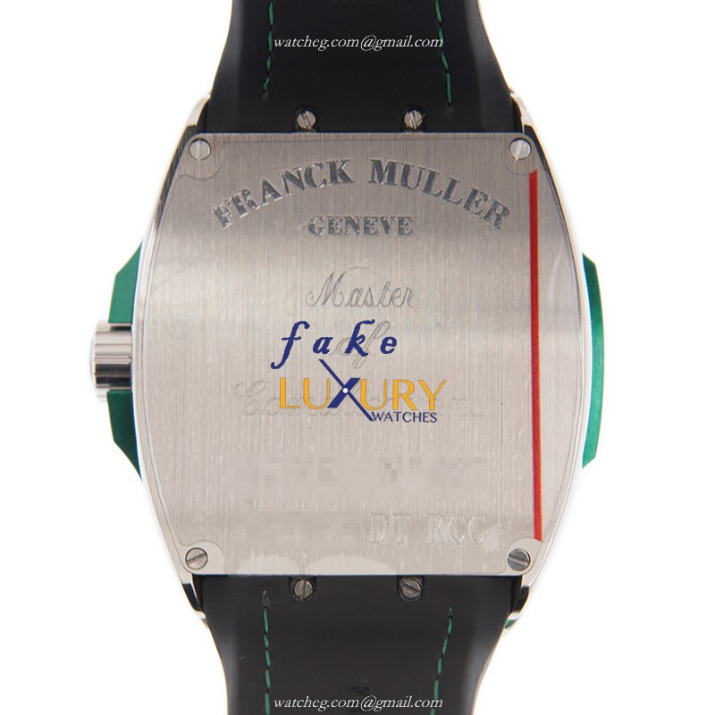 Franck Muller V 45 SC DT RACING AC.VR Automatic Black Dial Stainless Steel Case Replica Watch - Image 3