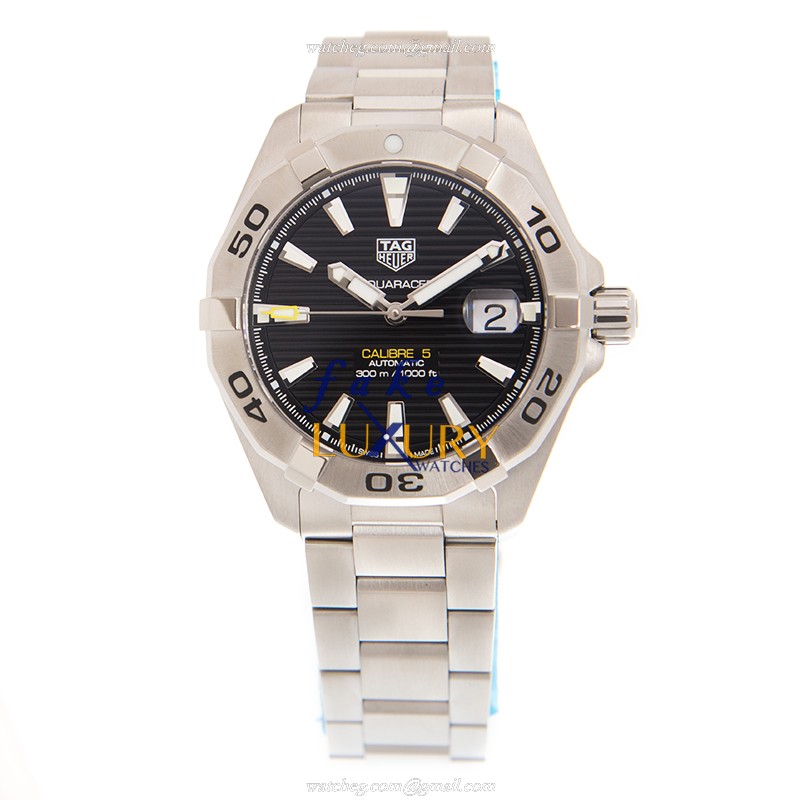 Tag Heuer WBD2110.BA0928 Aquaracer - Replica Watch - Automatic - Black Dial - Stainless Steel - Image 2