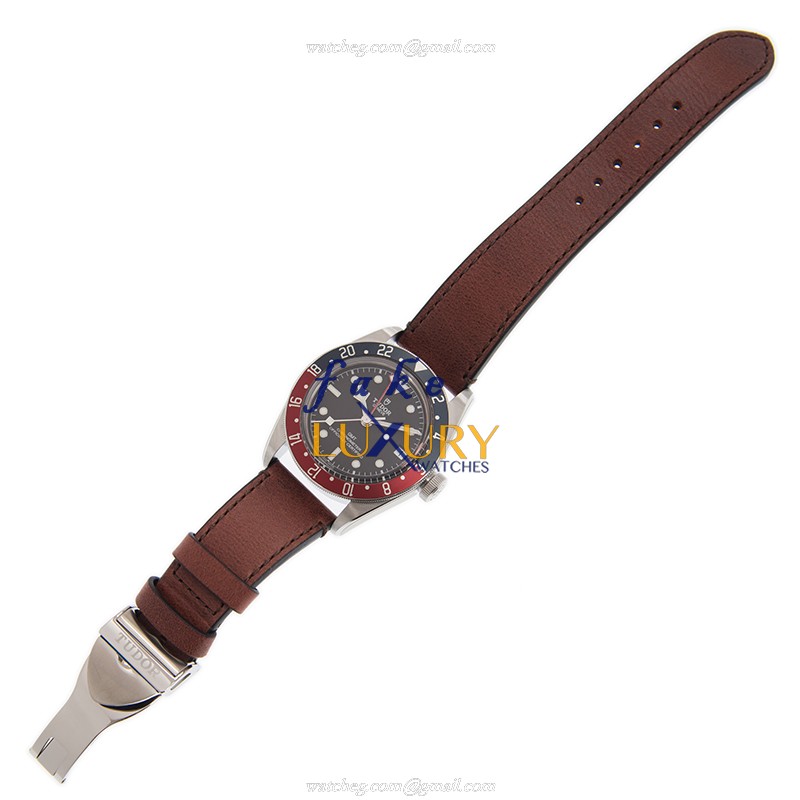 Tudor 79830RB-LEATHER STRAP Automatic Stainless Steel Replica Watch, Swiss Movement, Black Bay - Image 2