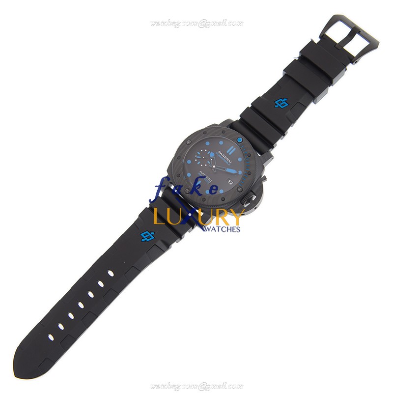 Panerai PAM01616 DIVERS Carbon Fiber Automatic Black Dial Replica Watch - Image 2