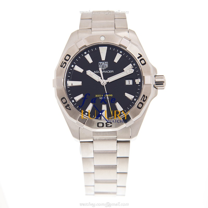Tag Heuer WBD1110.BA0928 Aquaracer Replica Watch Quartz Movement Black Dial Steel Case - Image 2
