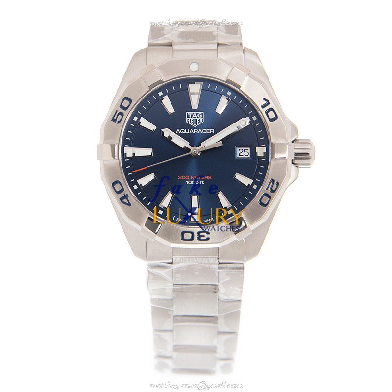 Tag Heuer WBD1112.BA0928 Aquaracer Replica Watch - Quartz - Blue Dial - Steel - Image 2