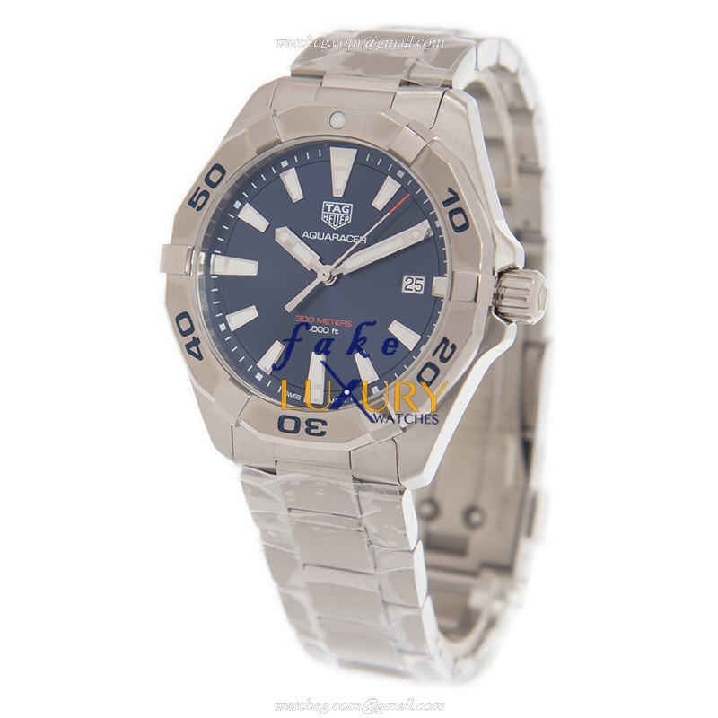 Tag Heuer WBD1112.BA0928 Aquaracer Replica Watch - Quartz - Blue Dial - Steel - Image 3