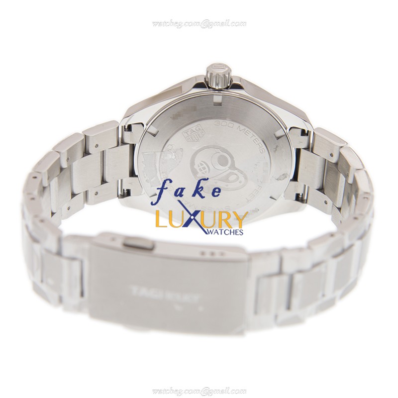 Tag Heuer WBD1112.BA0928 Aquaracer Replica Watch - Quartz - Blue Dial - Steel - Image 4