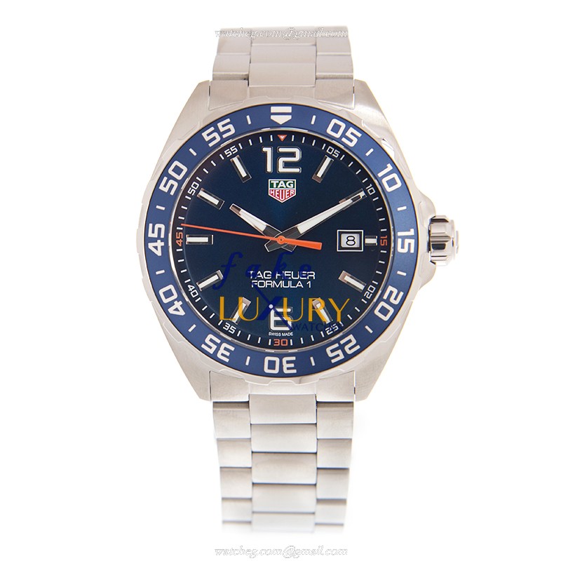 Tag Heuer WAZ1010.BA0842 Formula 1 Quartz Blue Dial Stainless Steel Replica Watch - Image 2
