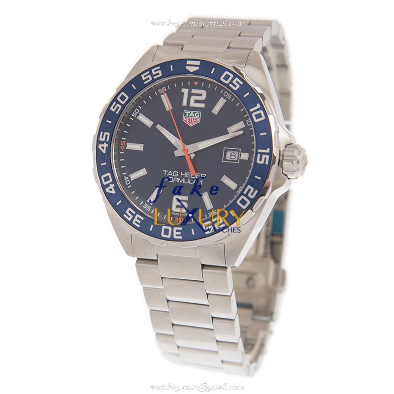 Tag Heuer WAZ1010.BA0842 Formula 1 Quartz Blue Dial Stainless Steel Replica Watch - Image 3