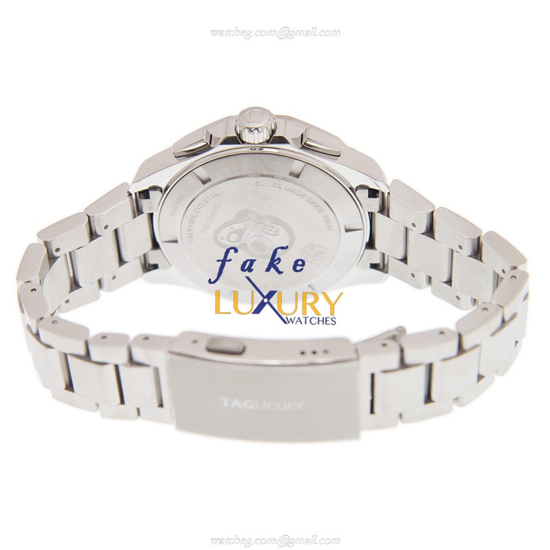 Tag Heuer CAY1110.BA0927 Aquaracer Quartz 43mm Stainless Steel Black Dial Replica Watch - Image 4