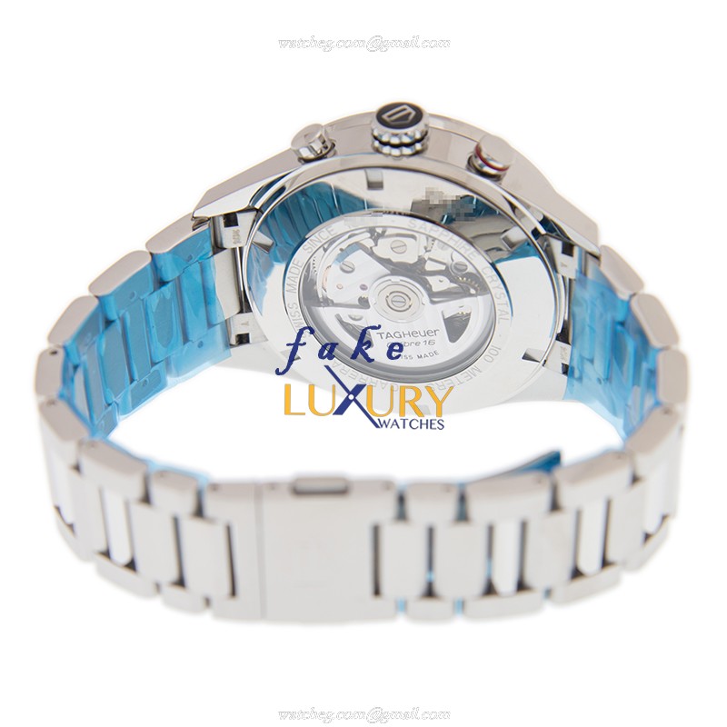 Tag Heuer CV2A1U.BA0738 Carrera Replica Watch, Gray Dial, Ceramic Steel Case, Automatic - Image 4
