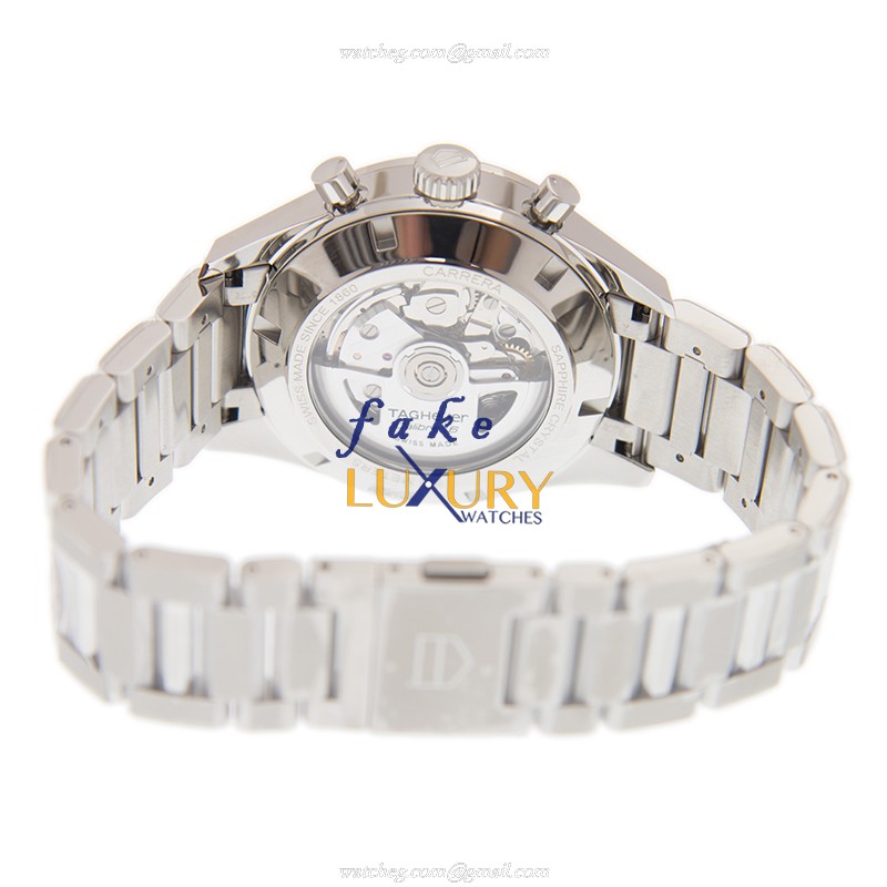 Tag Heuer Carrera CBK2110.BA0715 Replica Watch, Black Dial, Steel Case, Automatic Movement - Image 4