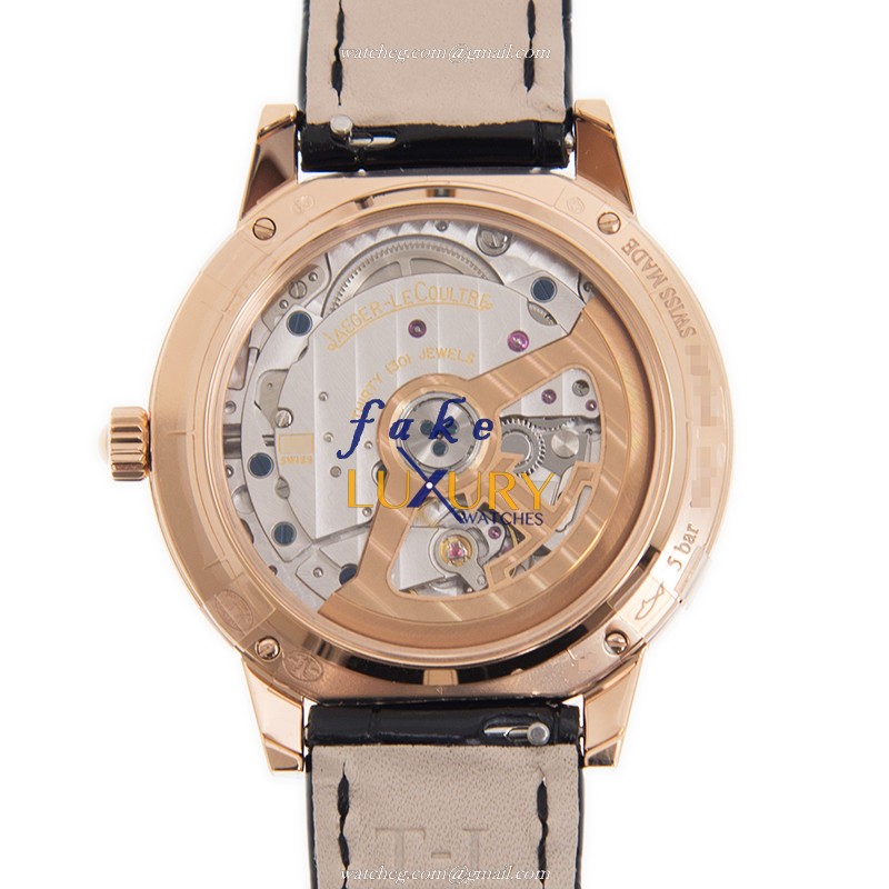 Jaeger-Lecoultre Q3572430 Automatic 18kt Rose Gold & Diamonds Replica Watch, Sapphire Crystal - Image 3