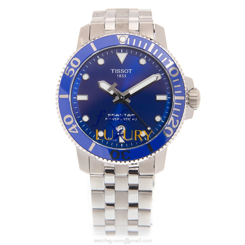T120.407.11.041.00 - Tissot Classique Replica Watch - Automatic - Blue Dial Silver Steel - Image 2