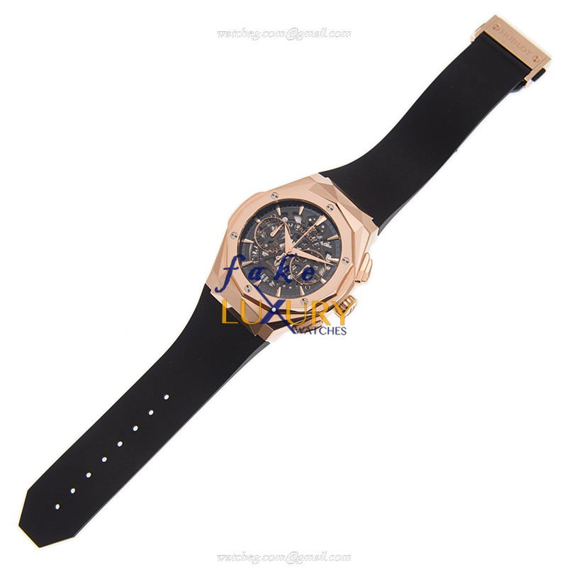 Hublot 525.OX.0180.RX.ORL18 CLASSIC FUSION Auto 18kt Rose Gold Replica Watch - Automatic Movement - Image 2