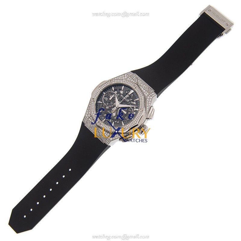 Hublot 525.NX.0170.RX.1704.ORL18 - Replica Watch - Automatic - Titanium & Diamond Case - Image 2
