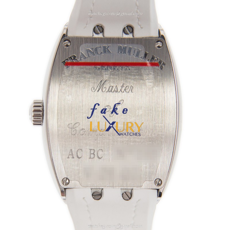 Franck Muller V 29 QZ AC.BC VANGUARD Quartz Stainless Steel White Dial Replica Watch - Image 3