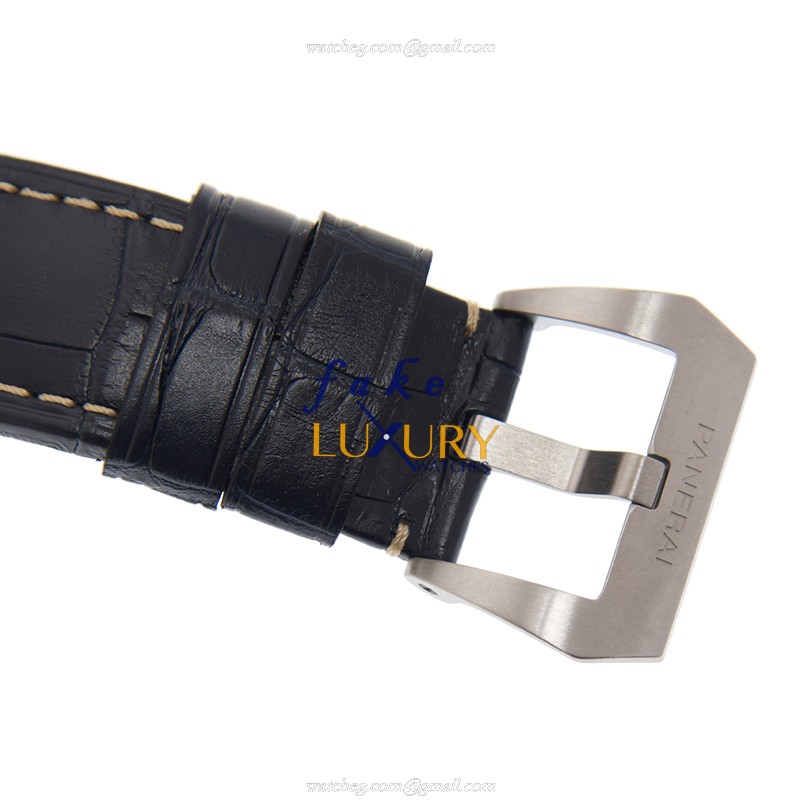 Panerai PAM00986LTD 200 Luminor Automatic Swiss Movement Replica Watch, Blue Dial, Stainless Steel - Image 4