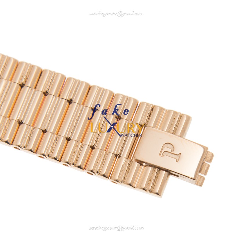 Piaget G0A37042 Tradition Replica Watch Manual Wind 18kt Rose Gold Silver Dial Diamonds - Image 3