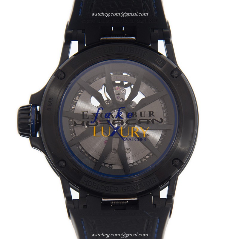 Roger Dubuis RDDBEX0749 Excalibur Spider Replica Watch, Automatic Titanium Case, Black Dial - Image 3