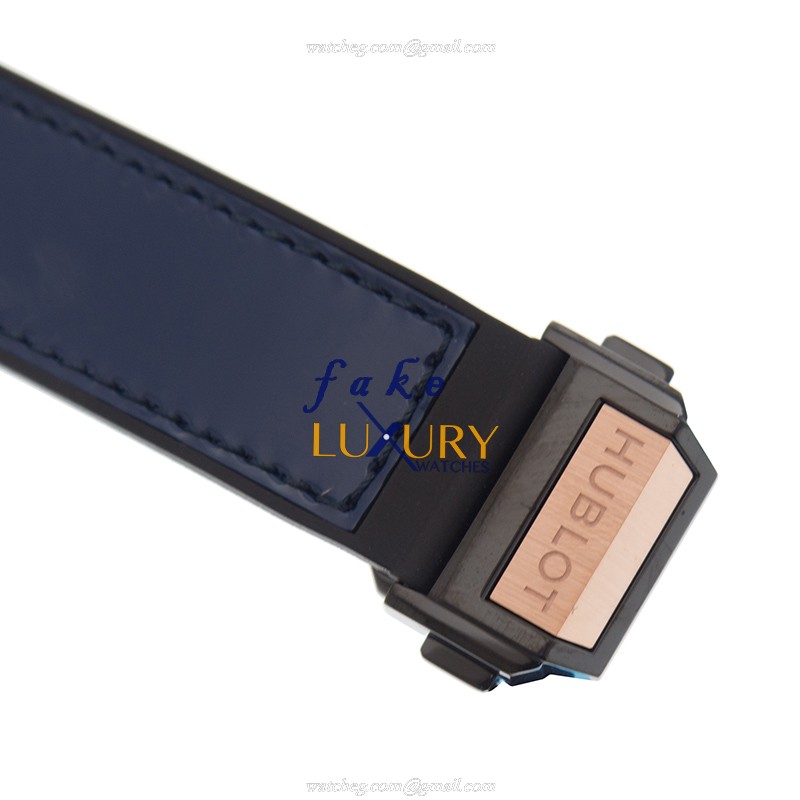 Hublot 465.OS.7189.VR.1204.MXM19 LTD100 Replica Automatic Watch, 18kt Rose Gold, Blue Dial & - Image 4