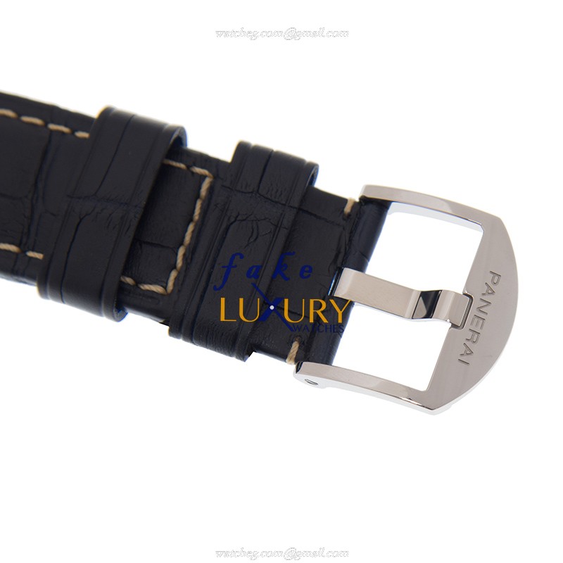 Panerai PAM00946 Radiomir Replica Watch With Automatic Movement, Blue Dial, Blue Leather Strap - Image 4