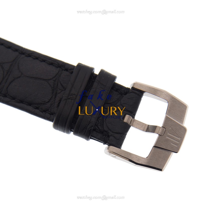 Audemars Piguet 15210BC.OO.A002CR.01 CODE 11.59 Replica Watch, Black Dial, 18kt White Gold Case - Image 4