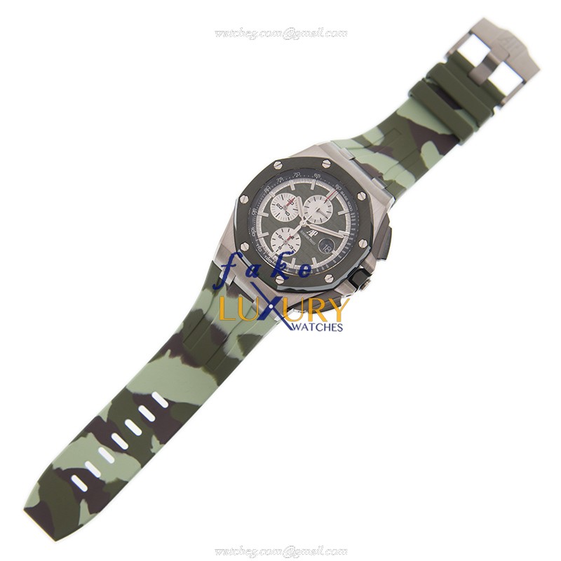 Audemars Piguet Royal Oak Offshore 26400SO.OO.A055CA.01 Automatic Green Dial Replica - Image 2
