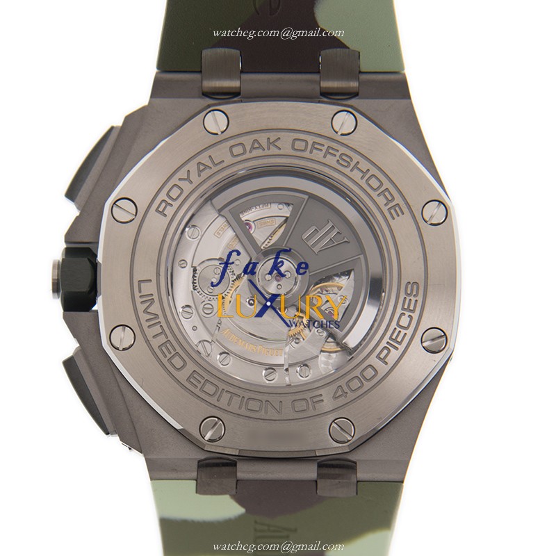 Audemars Piguet Royal Oak Offshore 26400SO.OO.A055CA.01 Automatic Green Dial Replica - Image 3